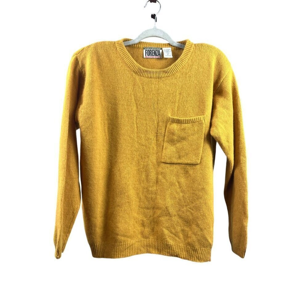 Forenza Women's Mustard Wool Sweater